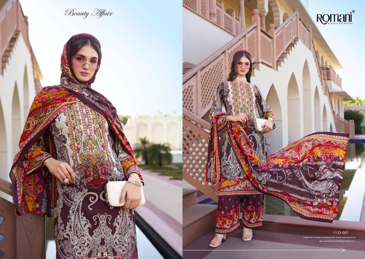 Romani mahira vol-7 Wholesale unstitched dress materials